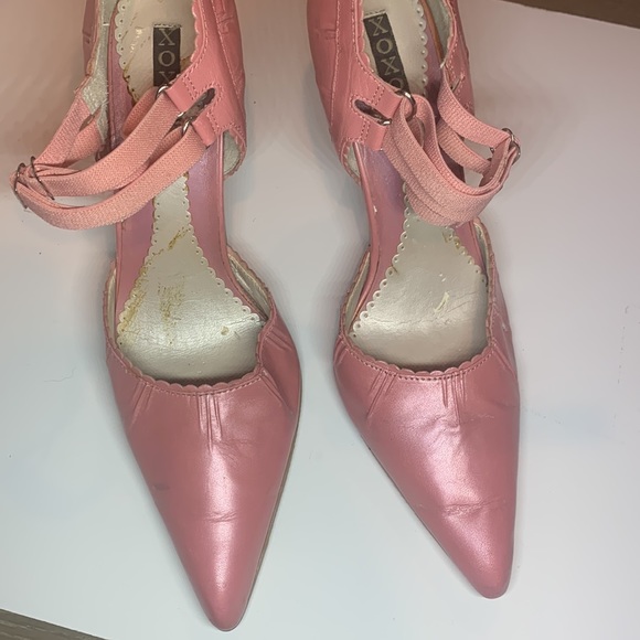 Excellent condition xoxo bubble gum pink stilettos size 7.5 - Picture 2 of 5